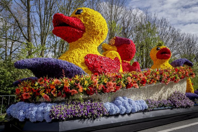 Bloemencorso (Flower Parade) Bollenstreek 23 April 2022 Bollenstreek