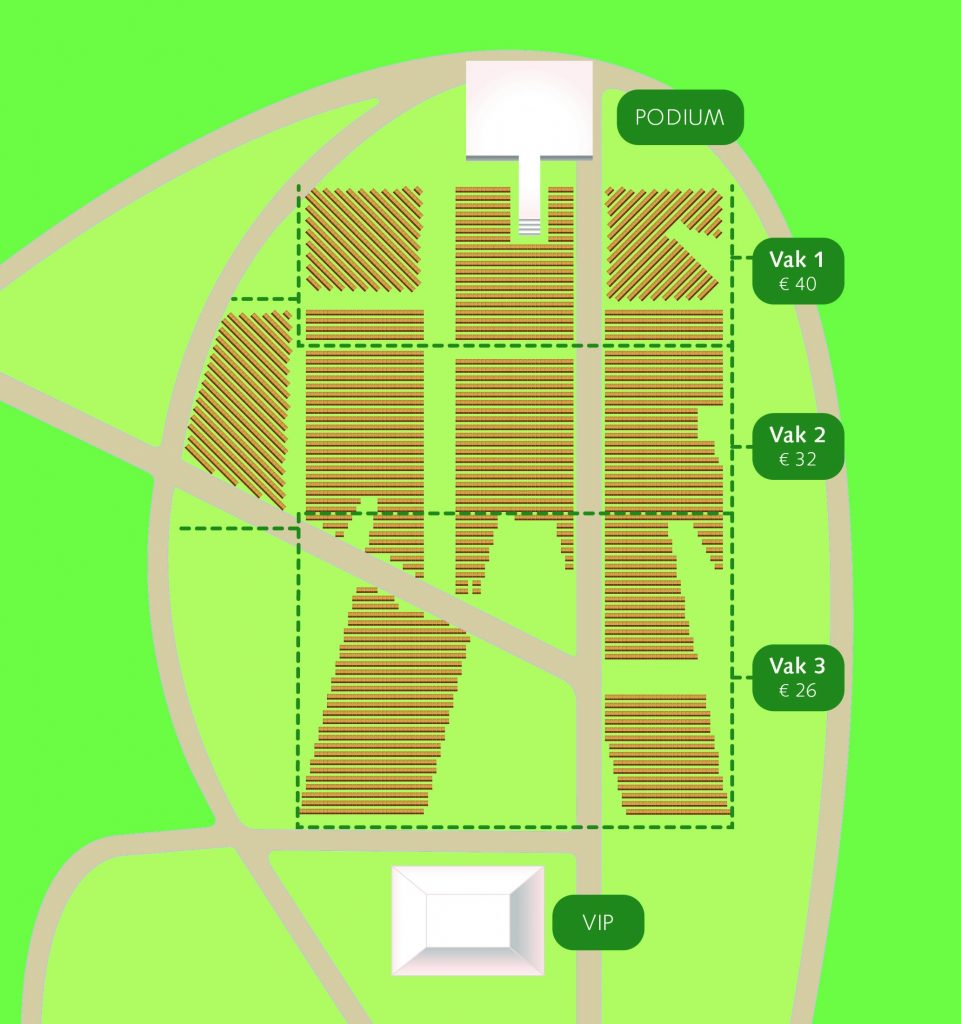 plattegrond keukenhof concert