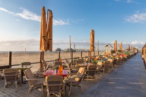 strandpaviljoens restaurants aan zee