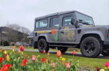 Land rover tulpen tour