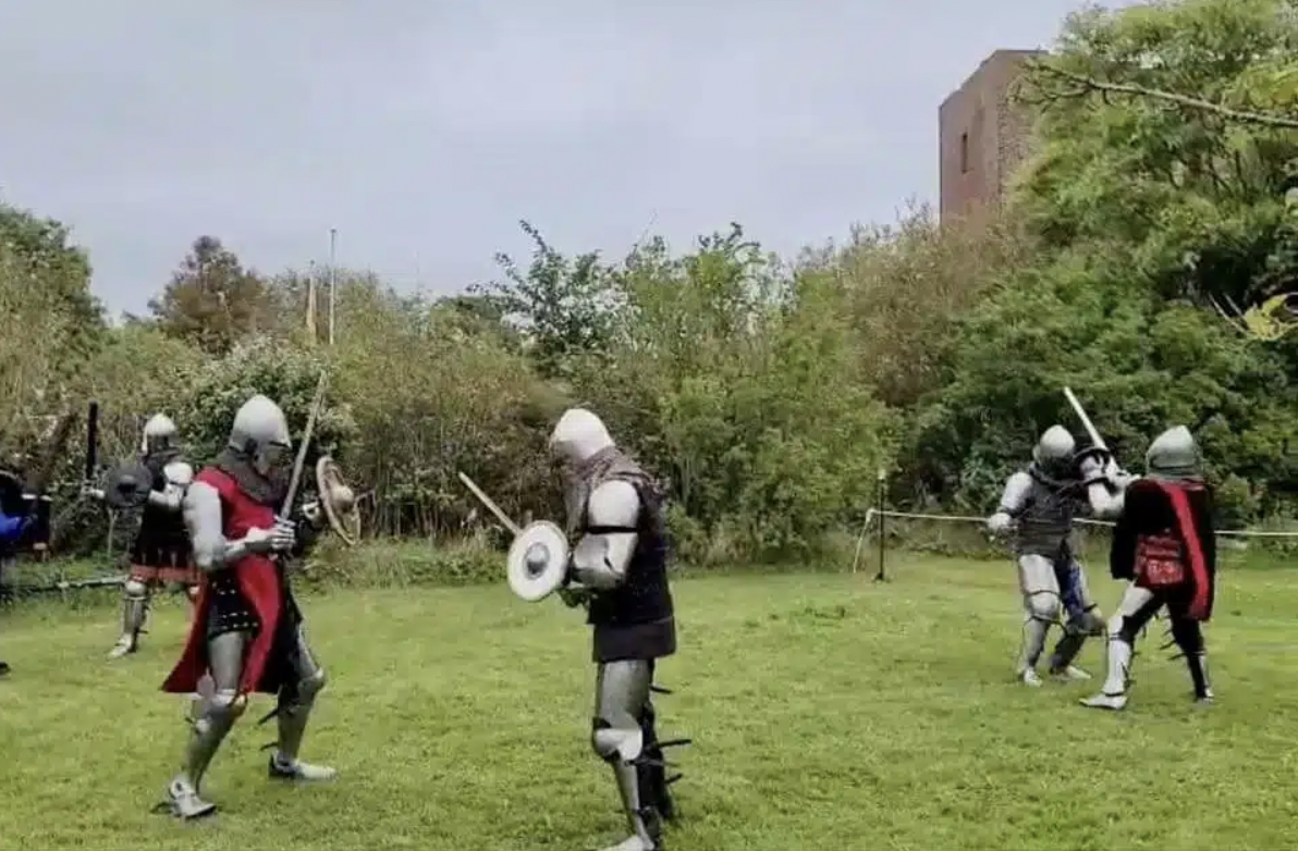 kasteel teylingen zwaardvechten evenement,ridder evenement