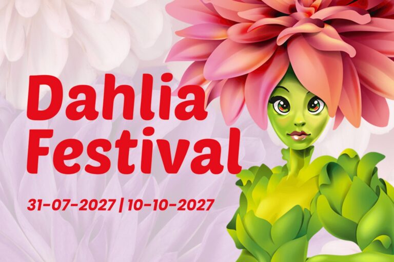 Dahlia Festival 2027: 31 juli t/m 10 oktober 2027